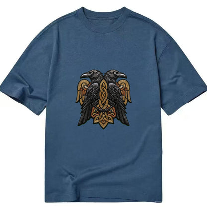 Odin's Ravens - Classic T-shirt - Twilight Navy(Blue)