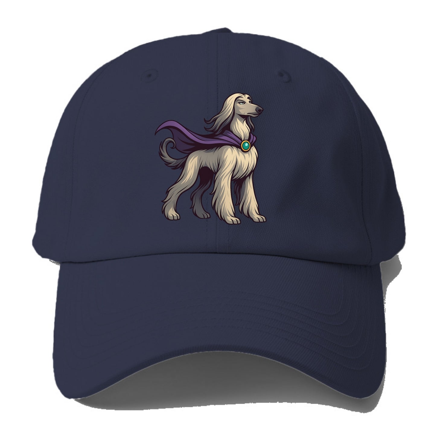 Afghan Hound Mystic Hero  - Baseball Cap - Twilight Navy(Blue)