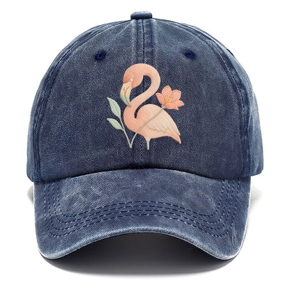 Peach Flamingo - Classic Cap - Twilight Navy(Blue)