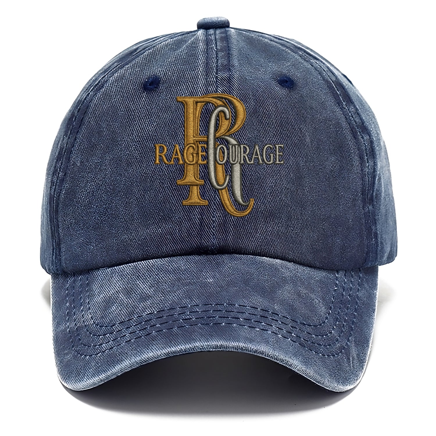 RAGE;COURAGE MODE Warrior Green Hat - Classic Cap - Twilight Navy(Blue)