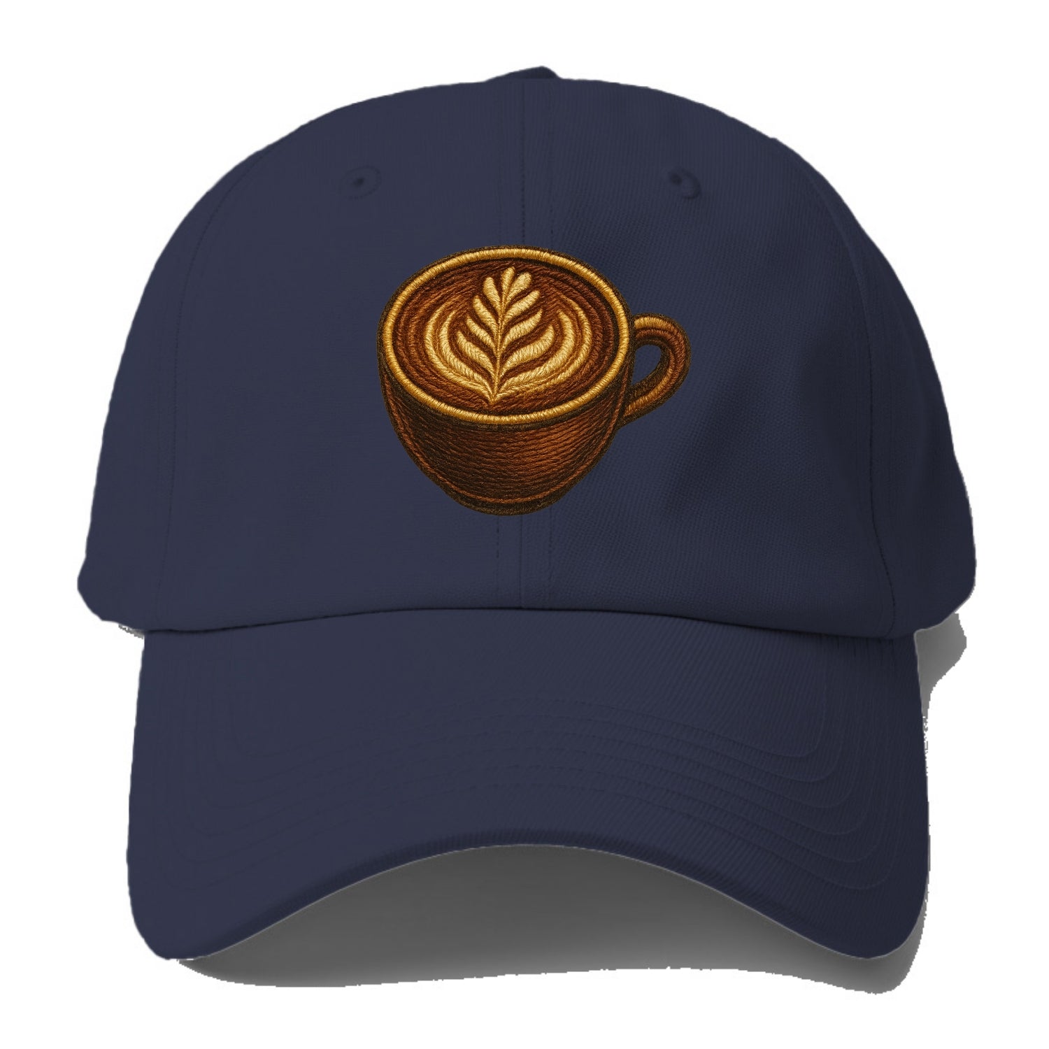 Latte Art  - Baseball Cap - Twilight Navy(Blue)