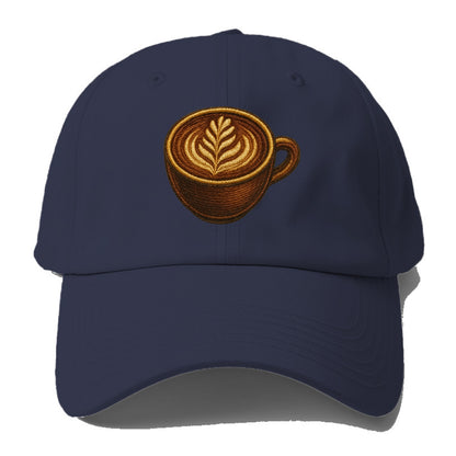 Latte Art  - Baseball Cap - Twilight Navy(Blue)