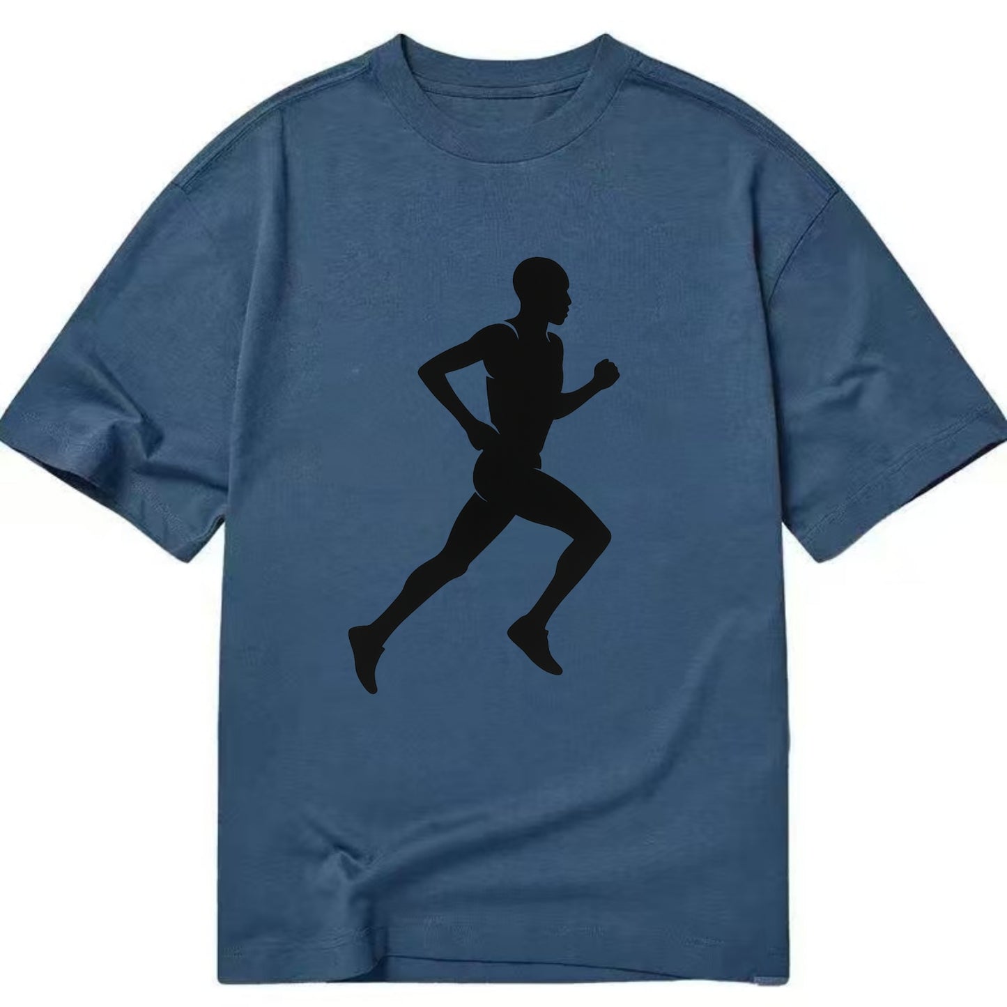 Kenyan distance runner stride - Classic T-shirt - Twilight Navy(Blue)