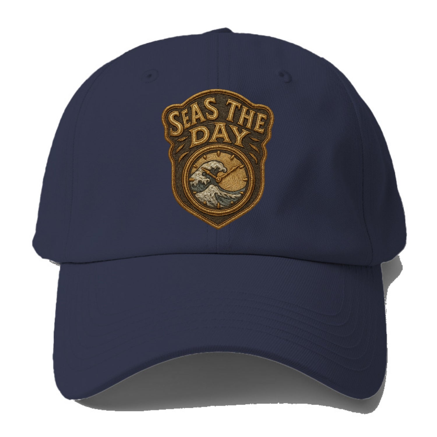 Seas The Day  - Baseball Cap For Big Heads - Twilight Navy(Blue)