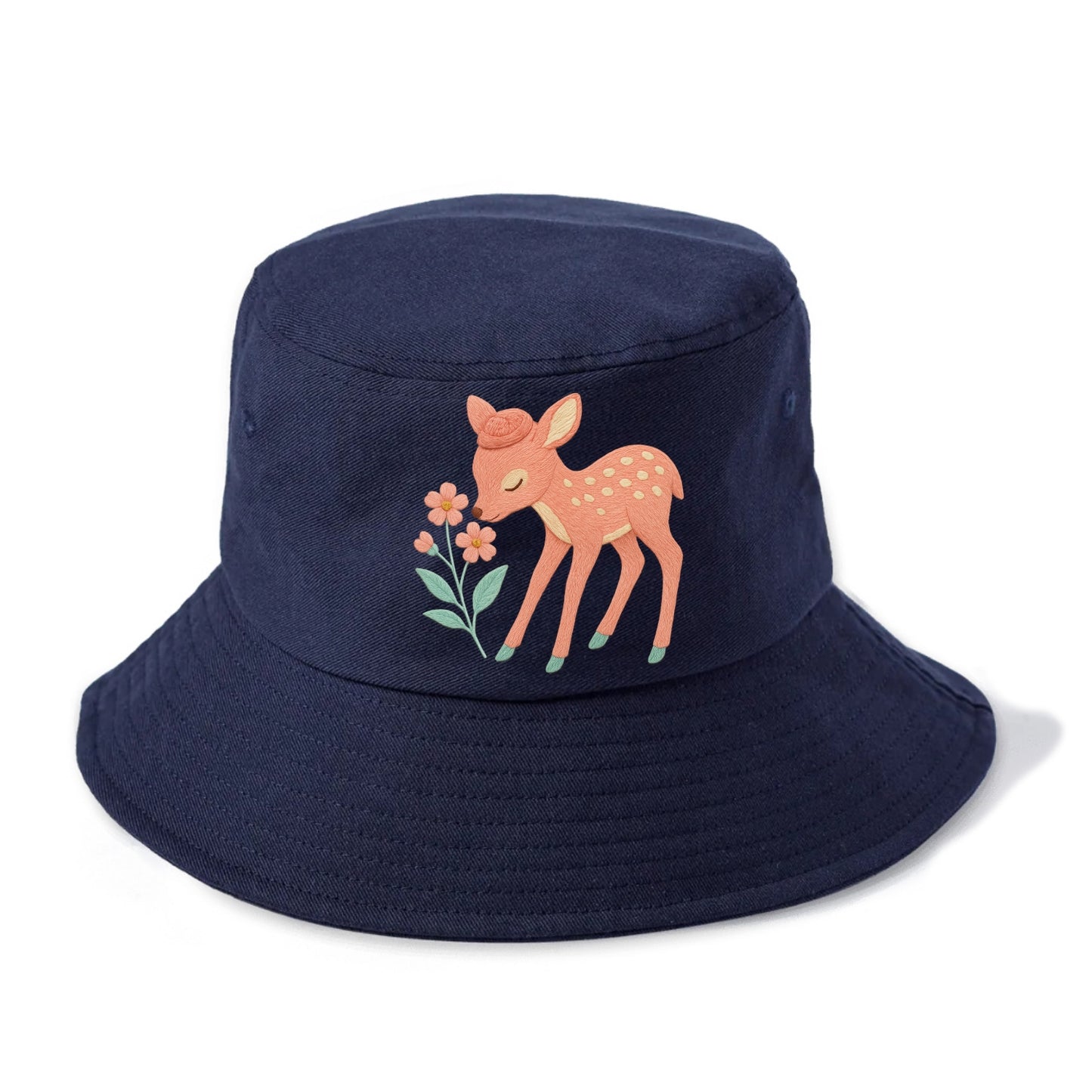 Coral Fawn - Bucket Hat - Twilight Navy(Blue)