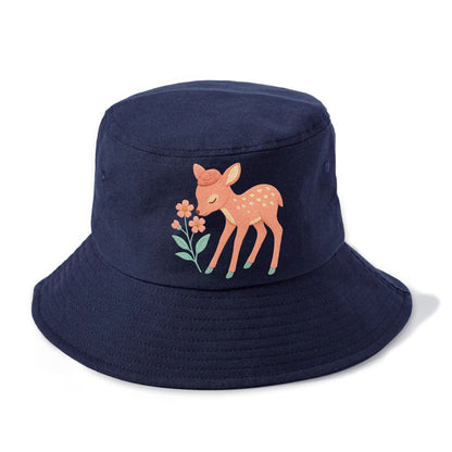 Coral Fawn - Bucket Hat - Twilight Navy(Blue)