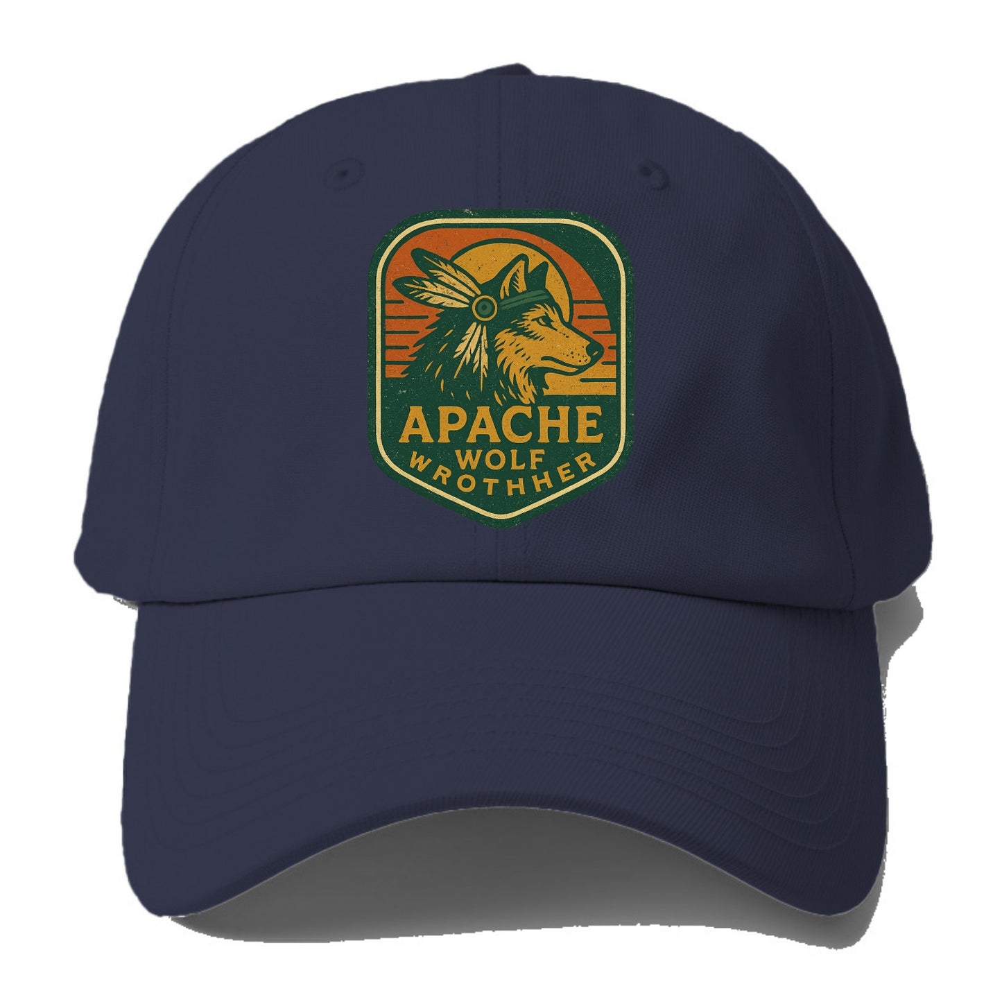 Apache Wolf Brother  - Baseball Cap For Big Heads - Twilight Navy(Blue)