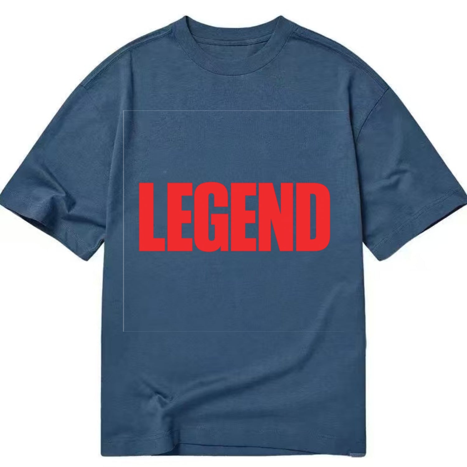 Bold typography design - "LEGEND" - remarkable person, iconic status - Classic T-shirt - Twilight Navy(Blue)