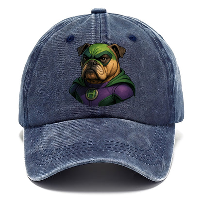Bulldog Strong Hero  - Classic Cap - Twilight Navy(Blue)