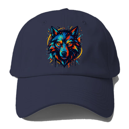 Alpha Wolf Leader  - Baseball Cap For Big Heads - Twilight Navy(Blue)