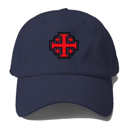 Heritage of Faith - Baseball Cap For Big Heads - Twilight Navy(Blue)