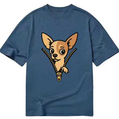 Chihuahua - Classic T-shirt - Twilight Navy(Blue)