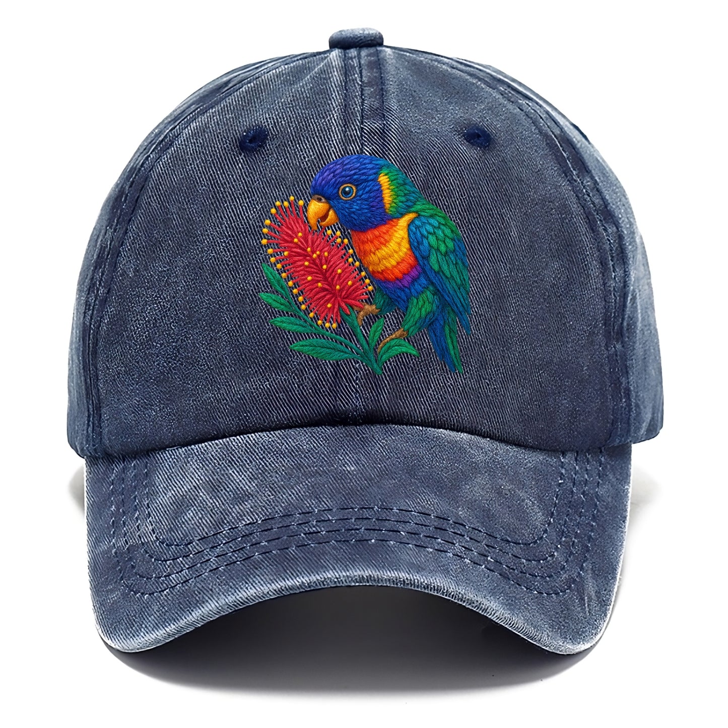 Rainbow Lorikeet Bottlebrush - Classic Cap - Twilight Navy(Blue)