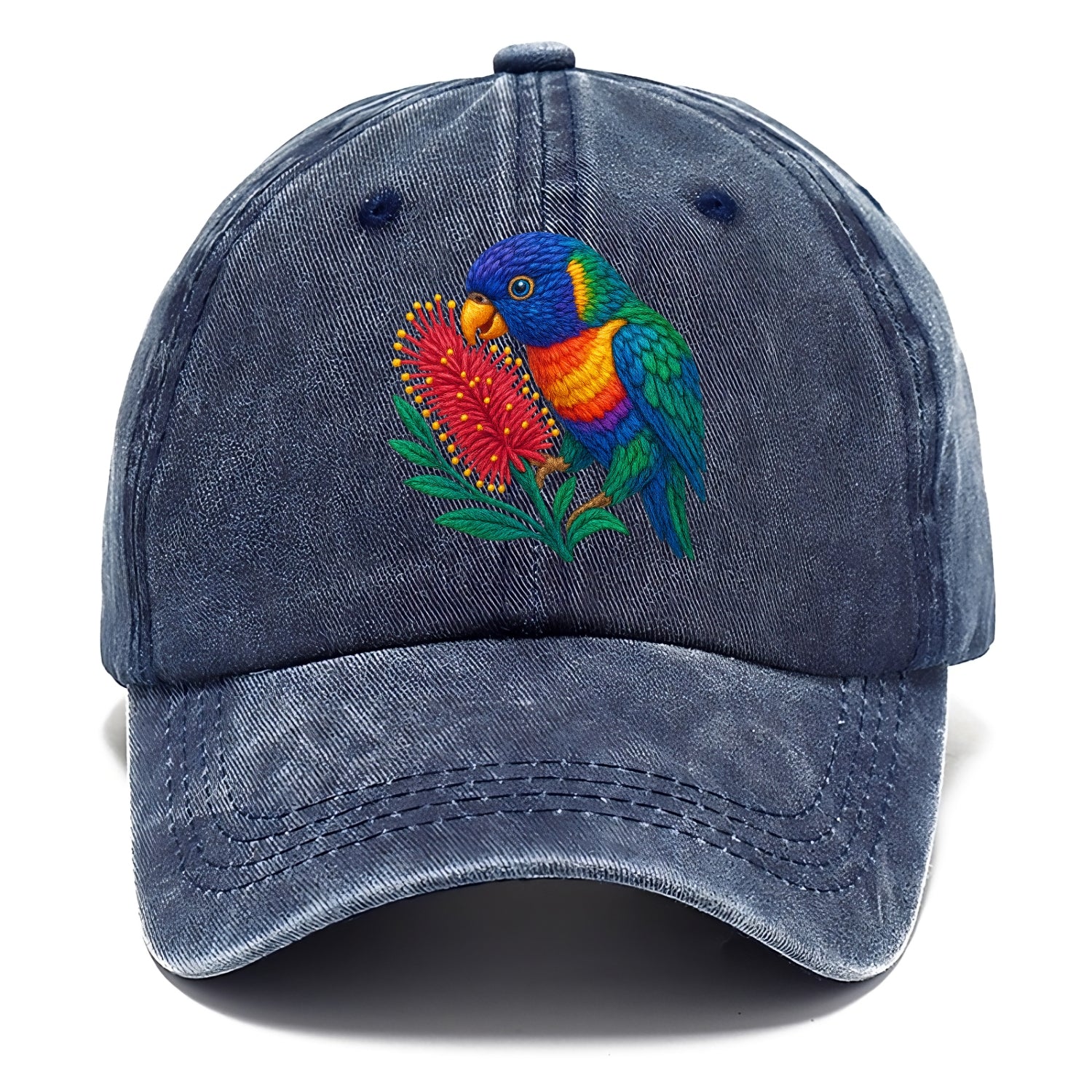 Rainbow Lorikeet Bottlebrush - Classic Cap - Twilight Navy(Blue)