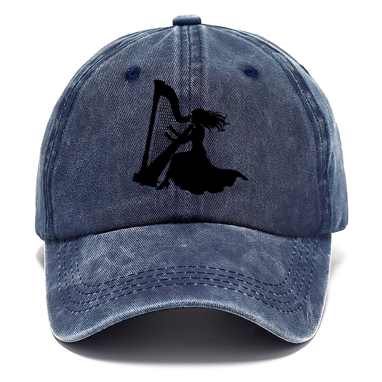 Harpist playing ethereal melody - Classic Cap - Twilight Navy(Blue)