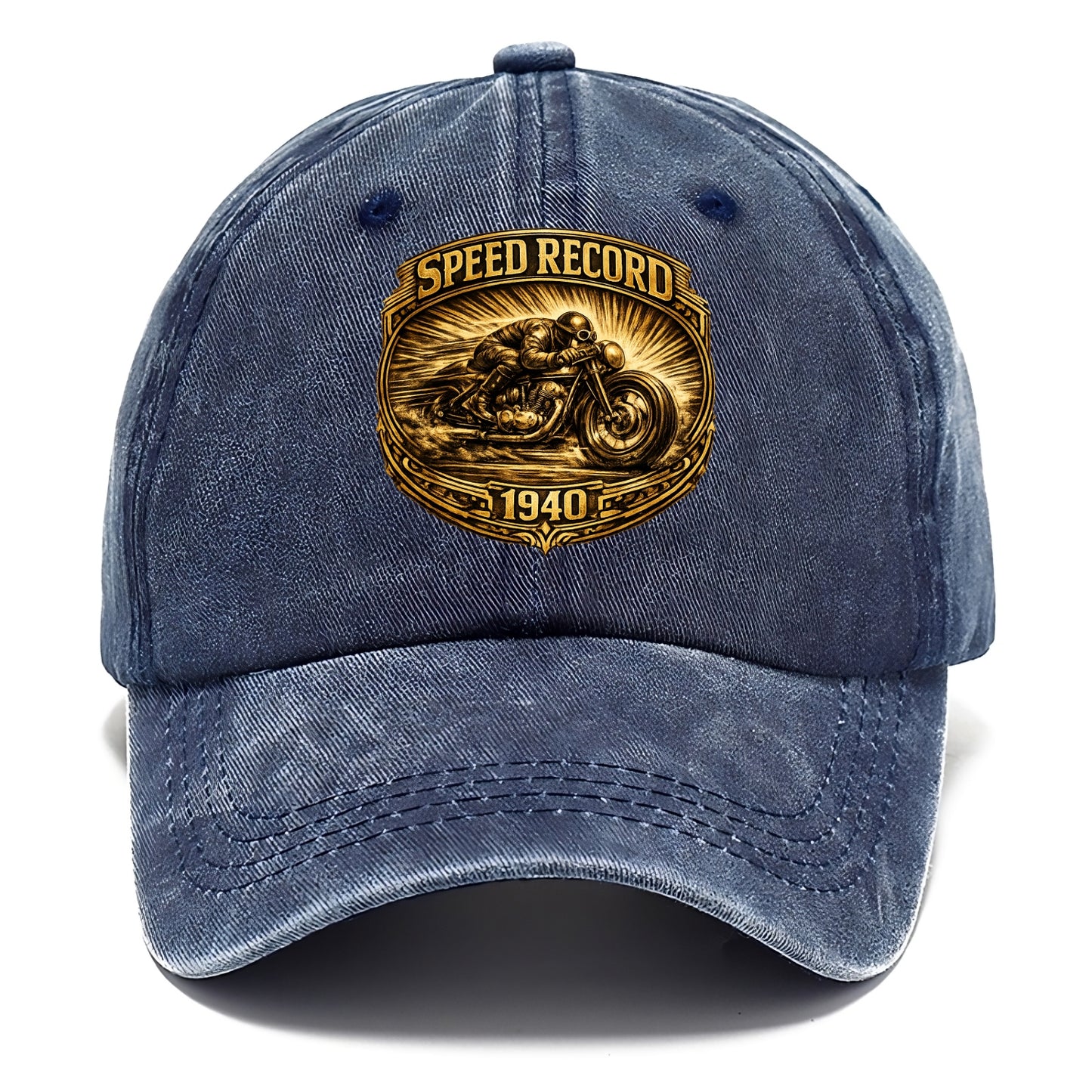 Speed Record Racer - Classic Cap - Twilight Navy(Blue)