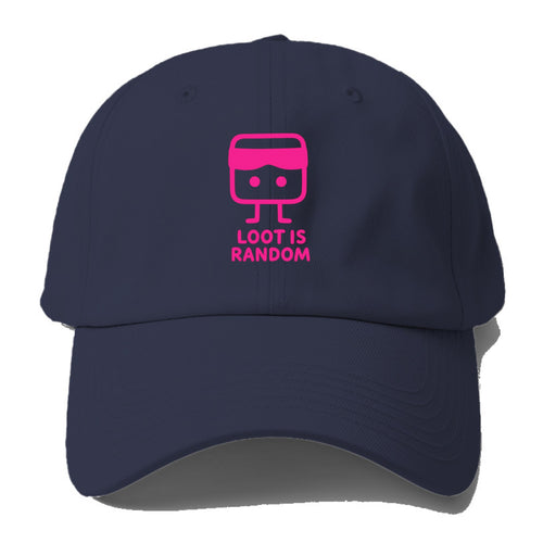 LOOT IS RANDOM | Dice wearing blindfold - Baseball Cap