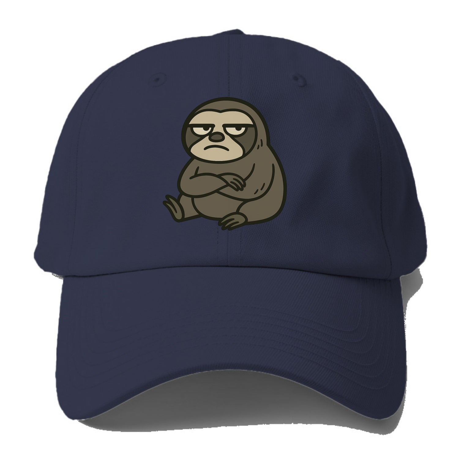 The Sloth Judging Silently - Baseball Cap - Twilight Navy(Blue)