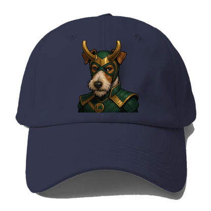 Fox Terrier Loki  - Baseball Cap For Big Heads - Twilight Navy(Blue)