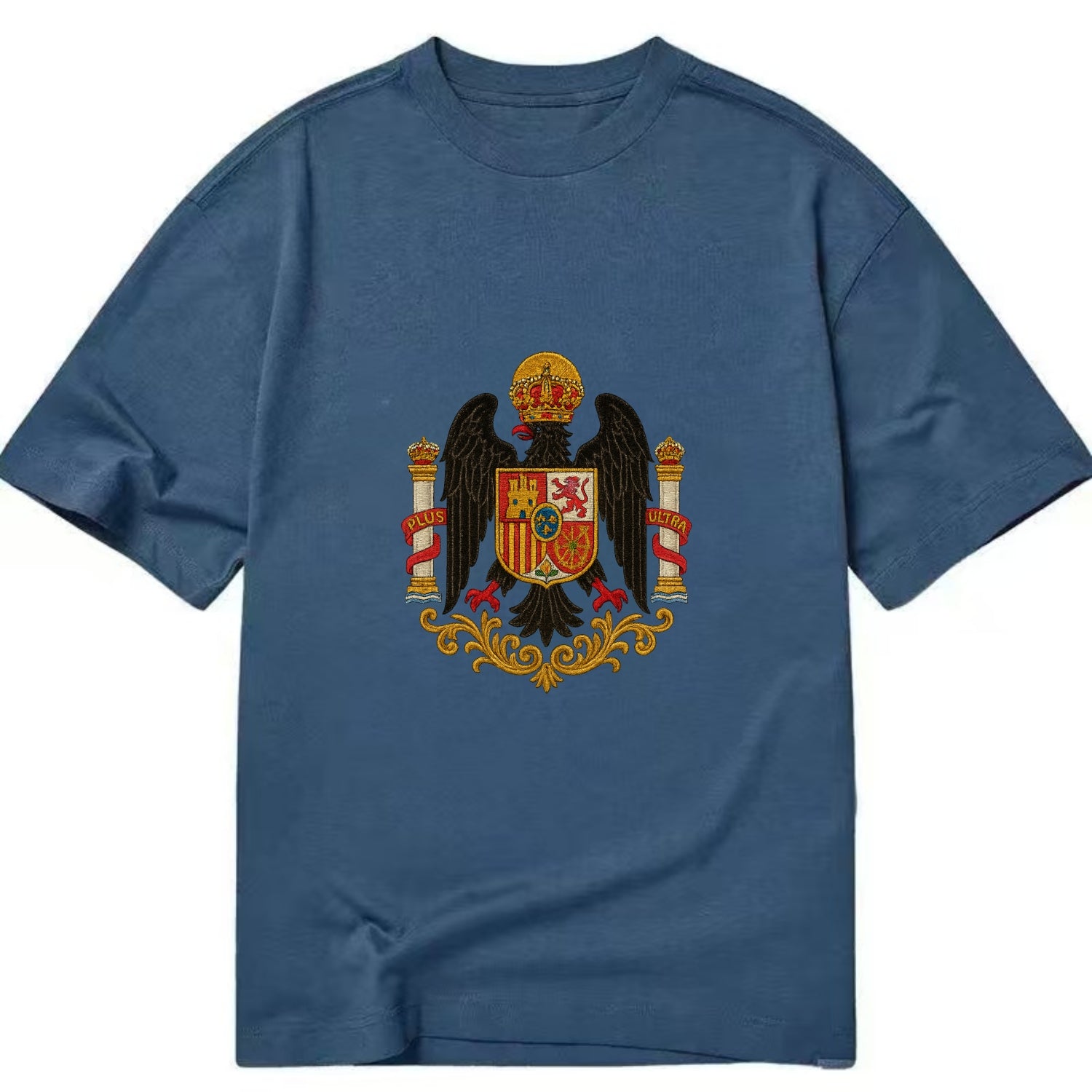 Imperial Eagle Of Spain Crest - Classic T-shirt - Twilight Navy(Blue)
