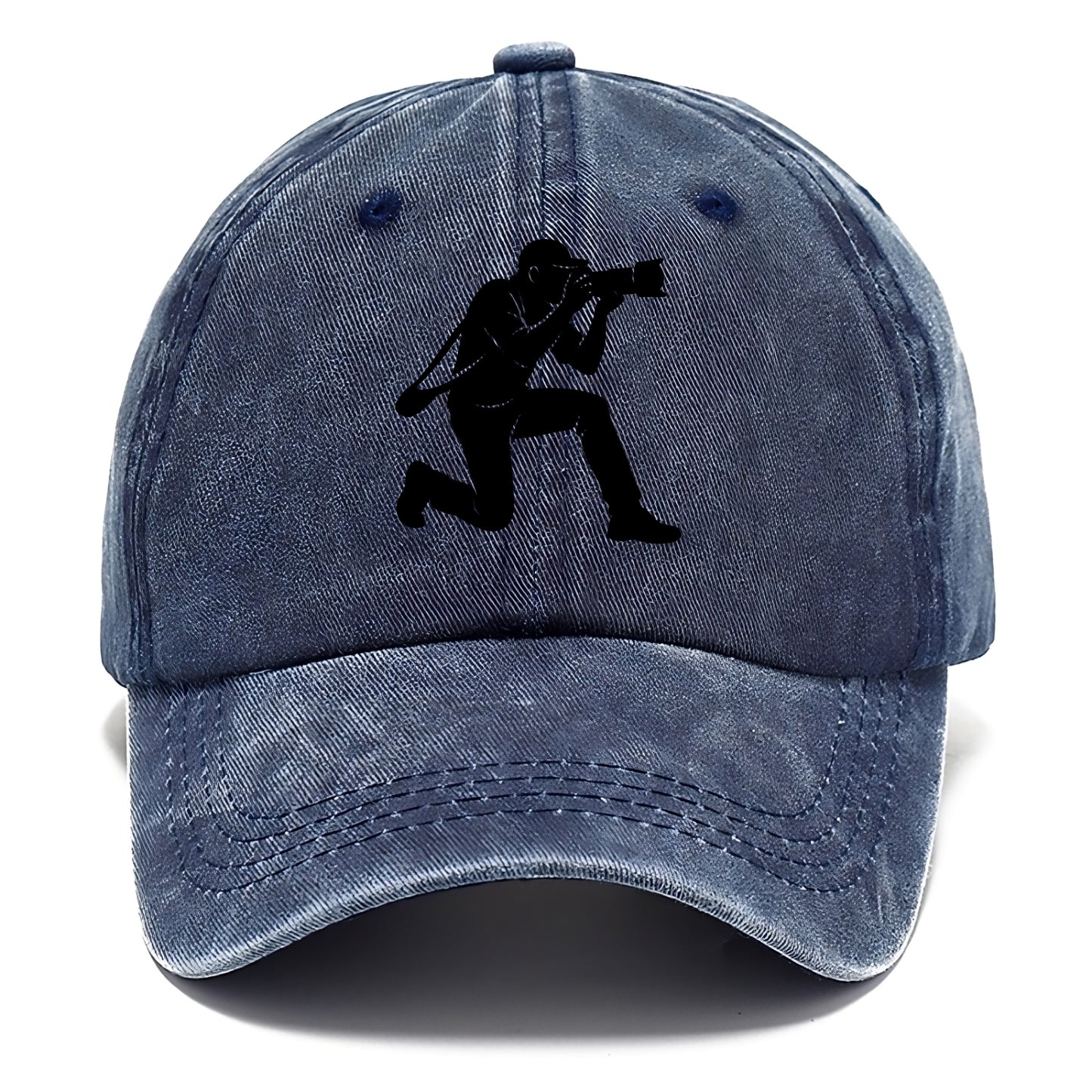 Photographer capturing perfect shot - Classic Cap - Twilight Navy(Blue)