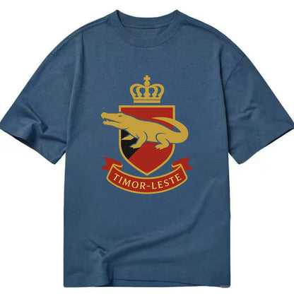 Timor-Leste Royal Logo  - Classic T-shirt - Twilight Navy(Blue)