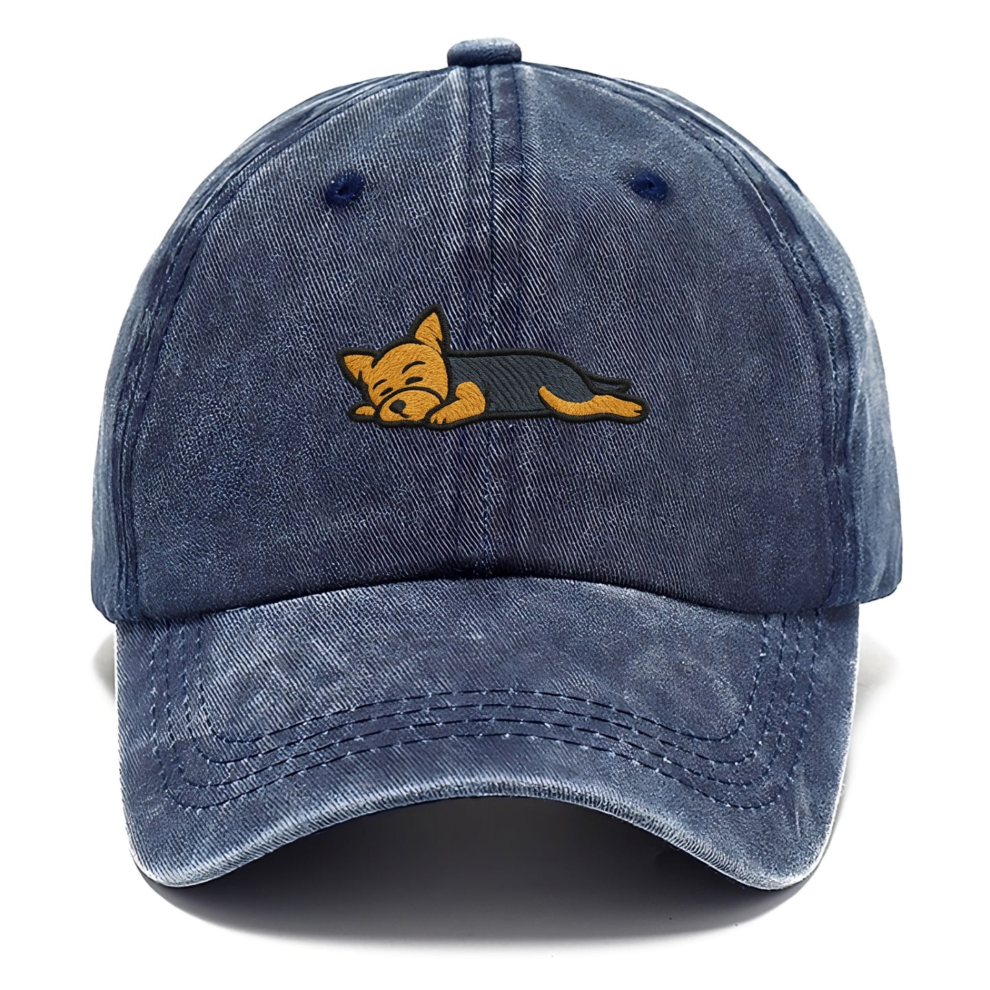 Yorkshire Terrier - Blue and tan fully r Classic Cap - Twilight Navy(Blue)