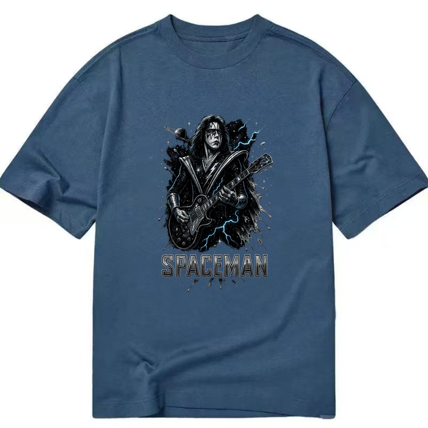 Silver Splash - Classic T-shirt - Twilight Navy(Blue)