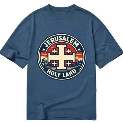 Heritage of the Cross - Classic T-shirt - Twilight Navy(Blue)