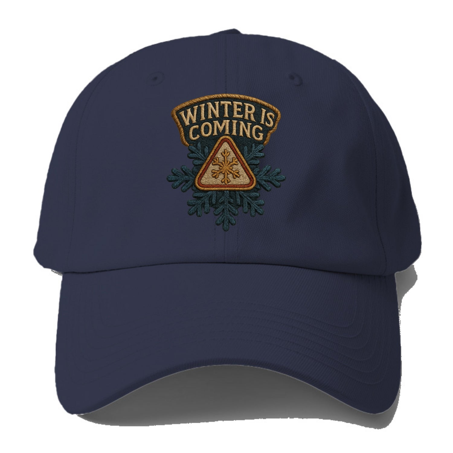 Winter Is Coming  - Baseball Cap - Twilight Navy(Blue)