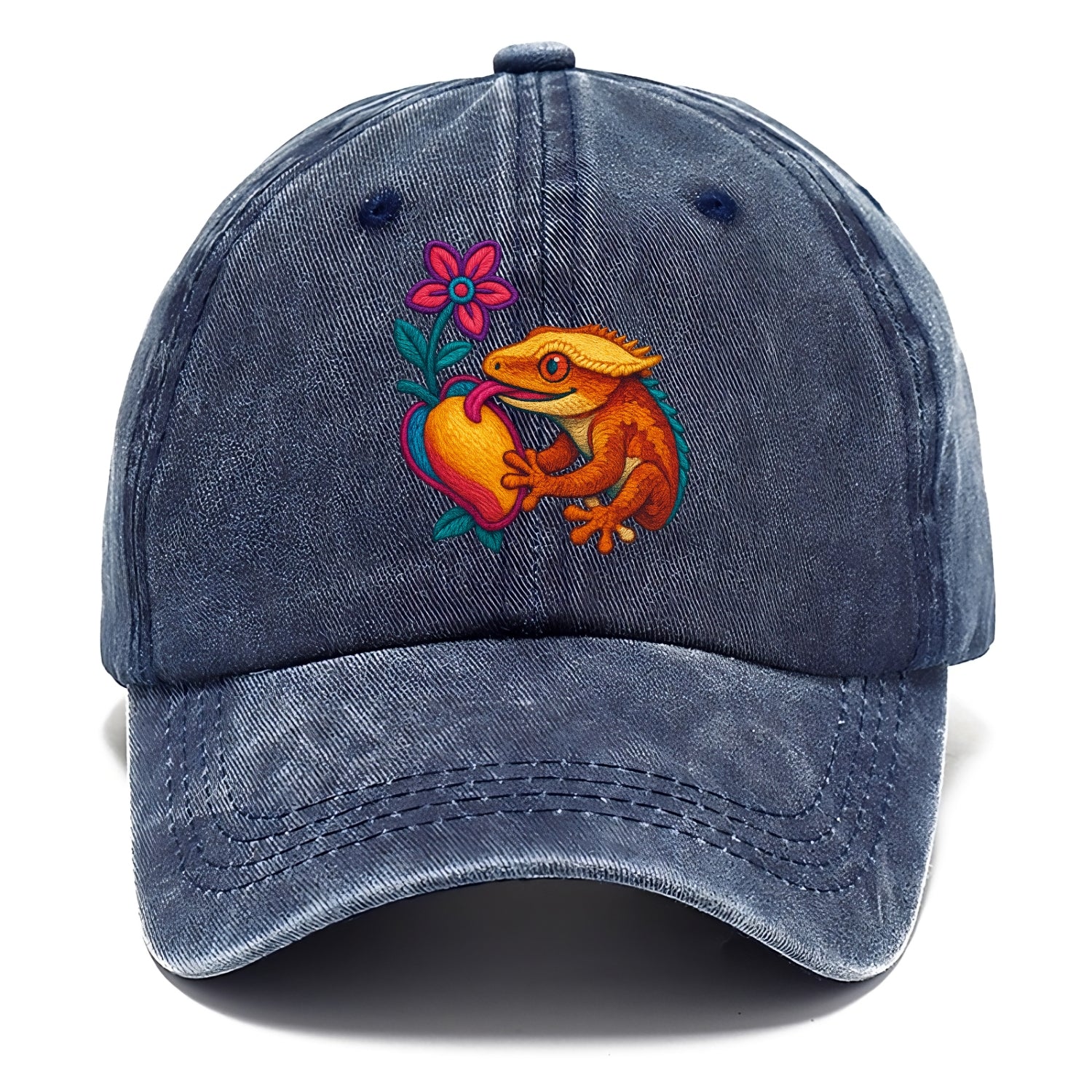 Crested Gecko - Classic Cap - Twilight Navy(Blue)
