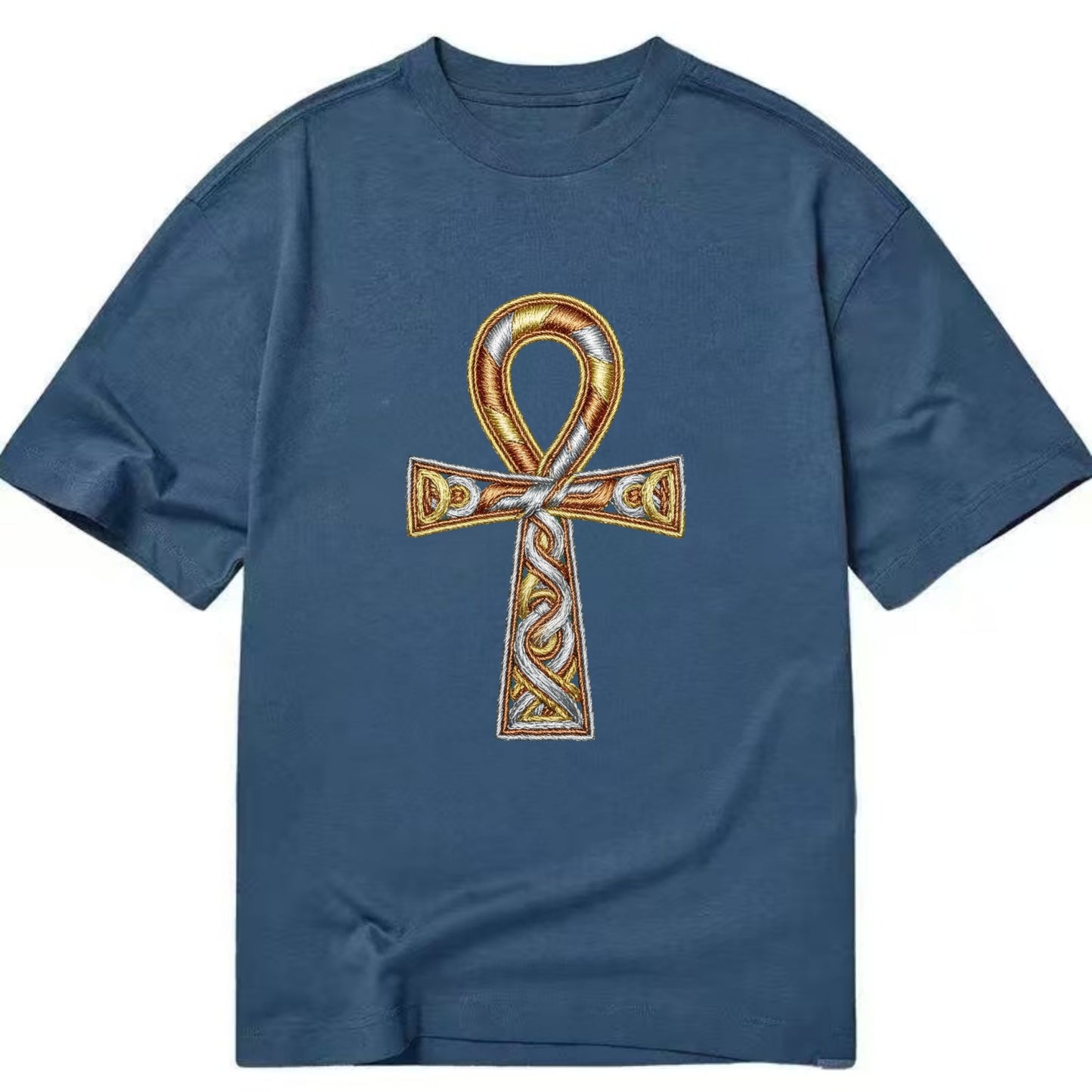 Ankh of Life - Classic T-shirt - Twilight Navy(Blue)