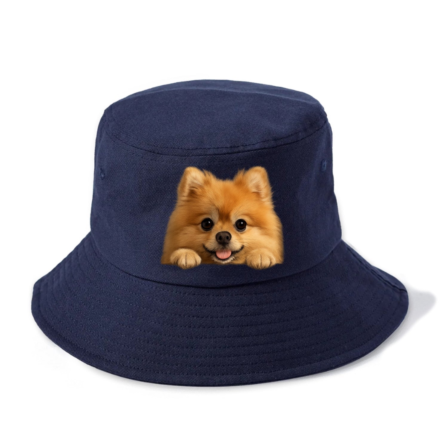 Pomeranian  - Bucket Hat - Twilight Navy(Blue)