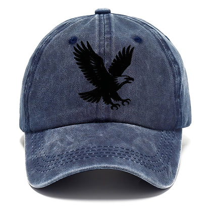 Eagle in flight - liberty and independence ink brushstrokes - Classic Cap - Twilight Navy(Blue)
