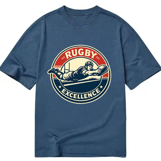 Epic Try Dive Emblem - Classic T-shirt - Twilight Navy(Blue)