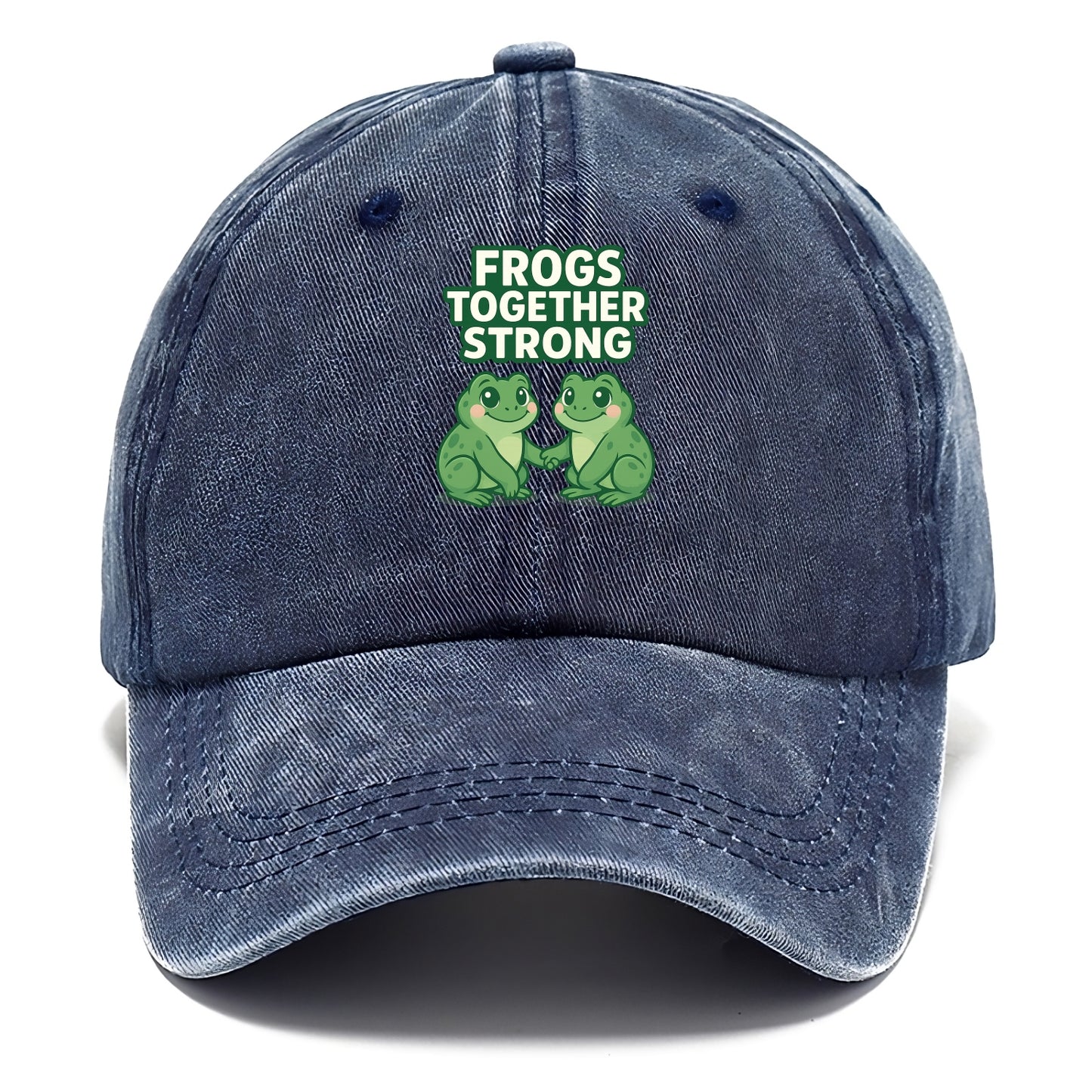 Frogs Together Strong 2 - Classic Cap - Twilight Navy(Blue)