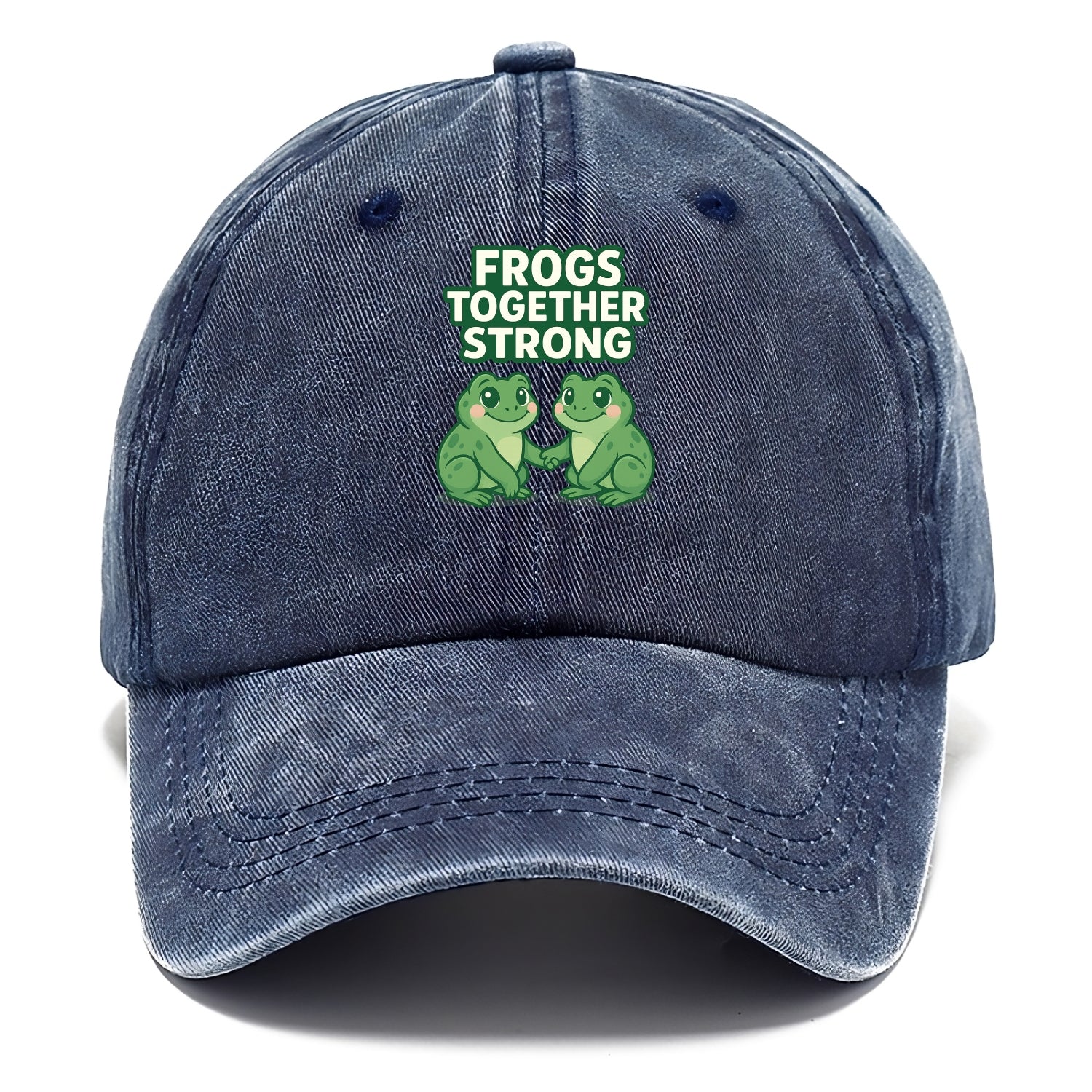 Frogs Together Strong 2 - Classic Cap - Twilight Navy(Blue)