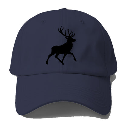 Deer with majestic antlers - Baseball Cap - Twilight Navy(Blue)