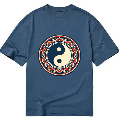 Harmony of Balance - Classic T-shirt - Twilight Navy(Blue)