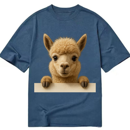 Alpaca  - Classic T-shirt - Twilight Navy(Blue)