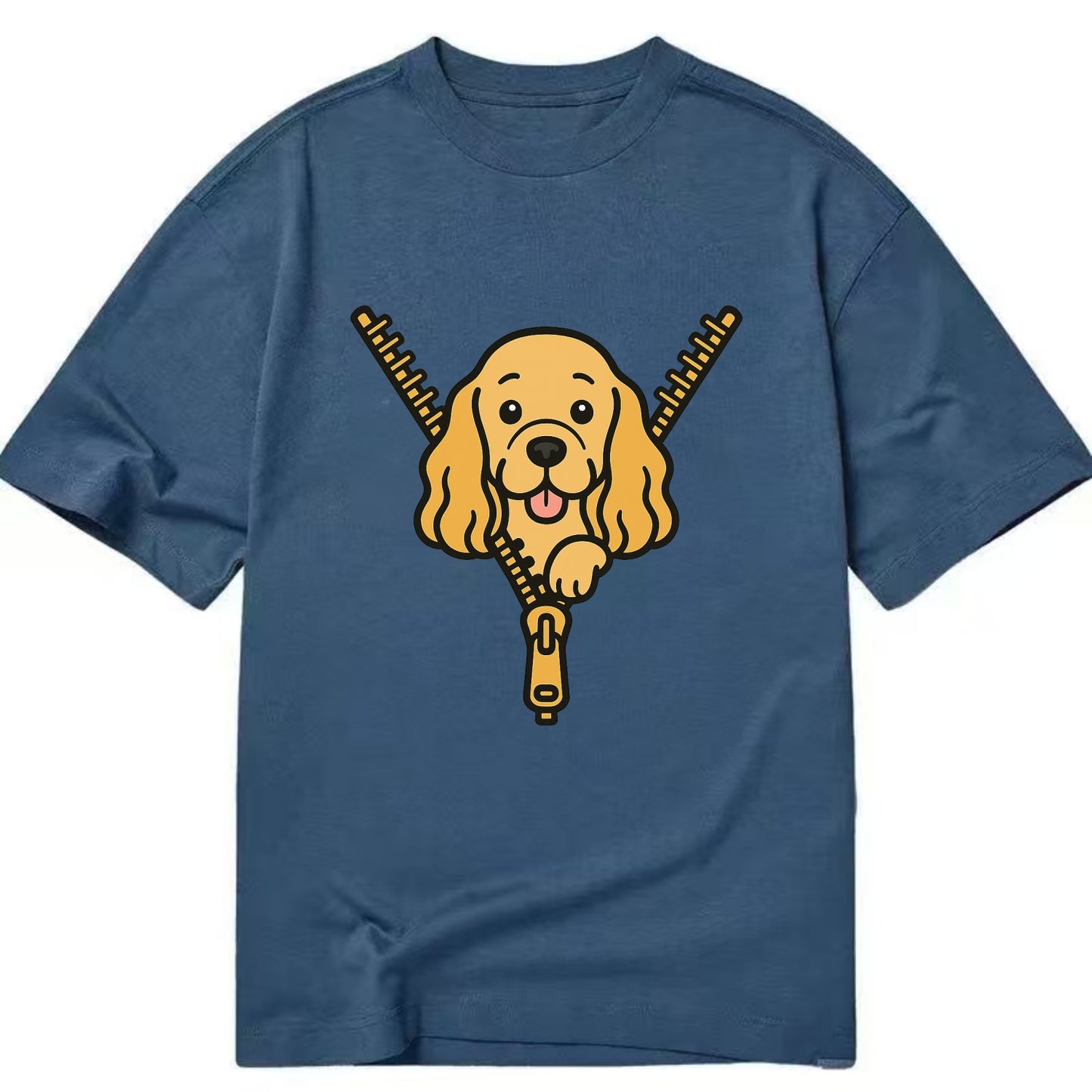 Cocker Spaniel - Classic T-shirt - Twilight Navy(Blue)