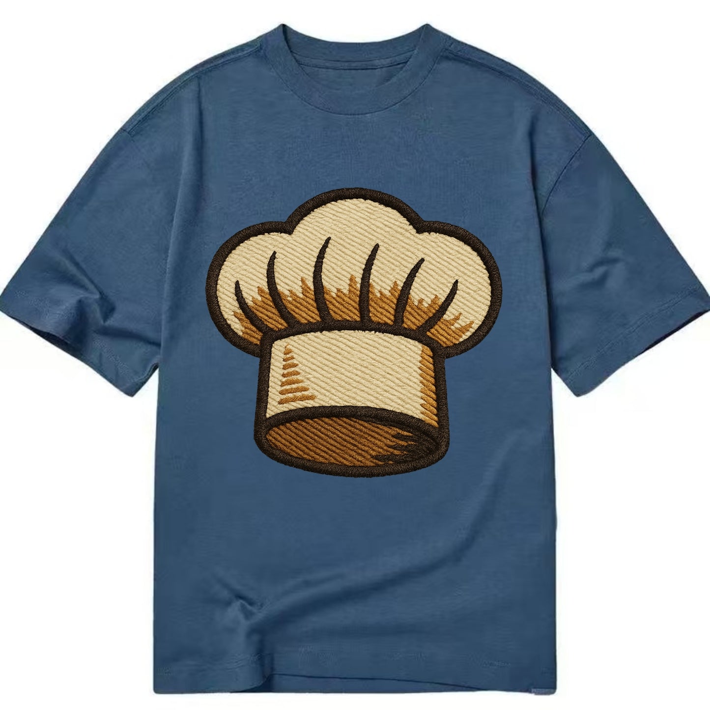 Chef Hat  - Classic T-shirt - Twilight Navy(Blue)
