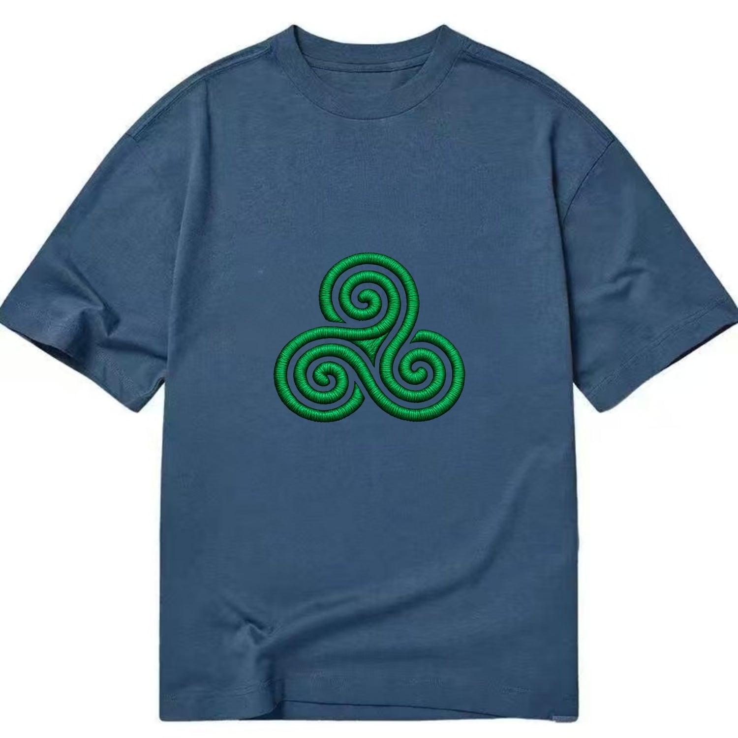 Triple Spiral - Classic T-shirt - Twilight Navy(Blue)