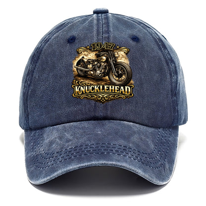 1947 Knucklehead Bobber - Classic Cap - Twilight Navy(Blue)