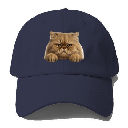 Persian Cat  - Baseball Cap For Big Heads - Twilight Navy(Blue)