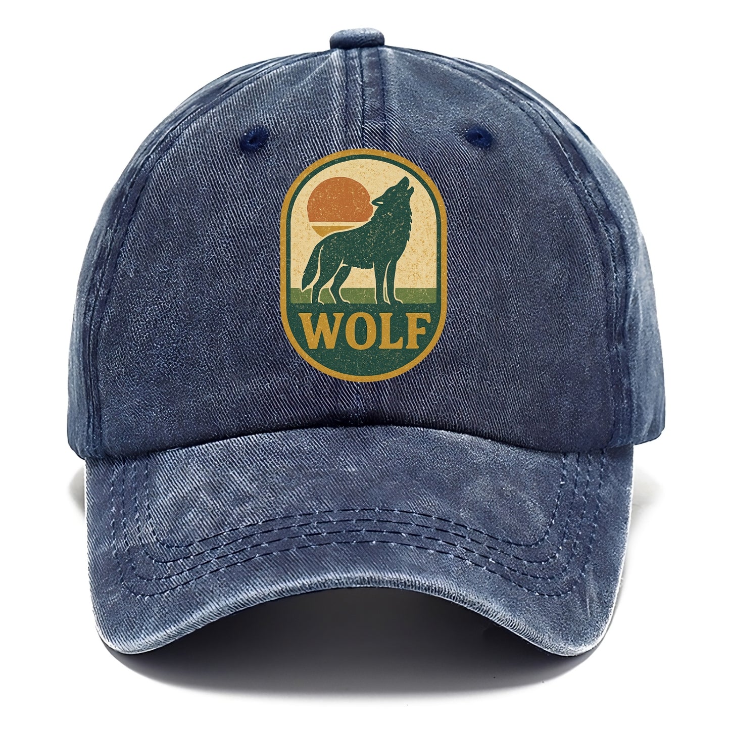 Carbon Fiber Wolf  - Classic Cap - Twilight Navy(Blue)