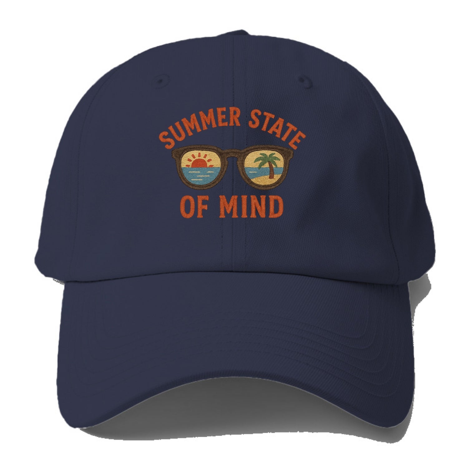 Summer State Of Mind  - Baseball Cap - Twilight Navy(Blue)