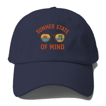 Summer State Of Mind  - Baseball Cap - Twilight Navy(Blue)