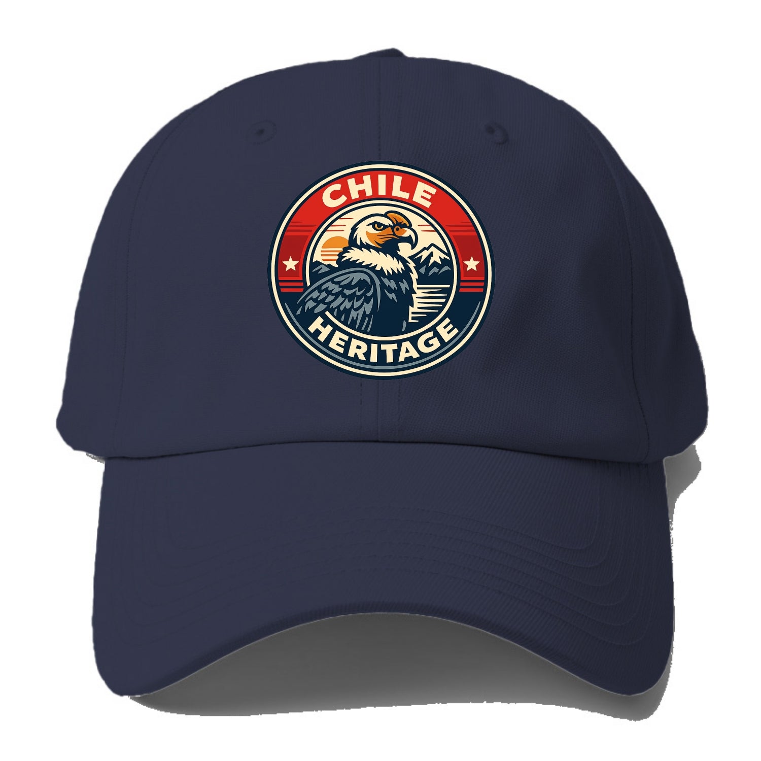 Andean Spirit Emblem - Baseball Cap - Twilight Navy(Blue)