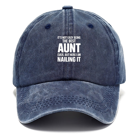 It's not easy being the best BROTHER ever, but here I am nailing it - Classic Cap - Twilight Navy(Blue)